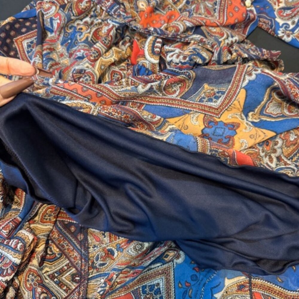Kate and Lily Woman Paisley Maxi Dress – Size 20W - Picture 10 of 10